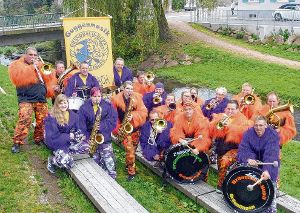 Die Brändbach-Hupä sind Gastgeber der fünften Guggenmusikparty in Bräunlingen.  Foto: Maier Foto: Schwarzwälder-Bote