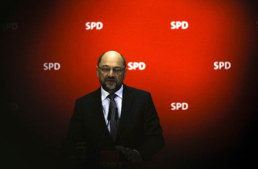 Noch einmal Schwarz-Rot? SPD-Chef Schulz will zwar reden, sich aber noch nicht festgelegt haben. Foto: AP
