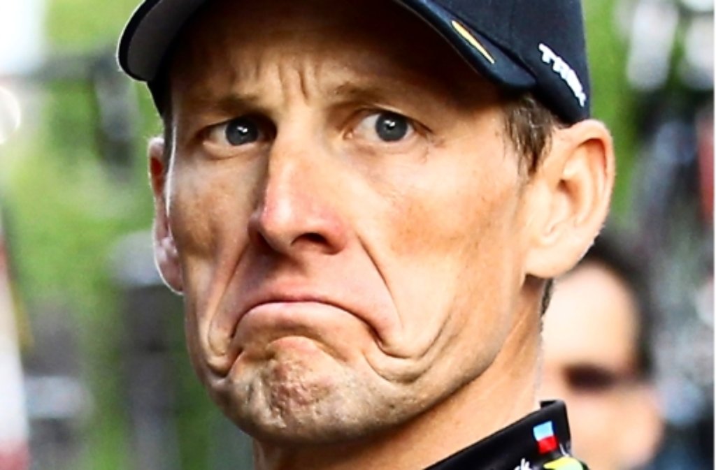 Gefallener Star des Radsports: Lance Armstrong Foto: dpa