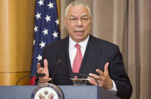 Ex-US-Außenminister Colin Powell ist infolge einer Corona-Infektion gestorben. (Archivbild) Foto: dpa/Michael Reynolds