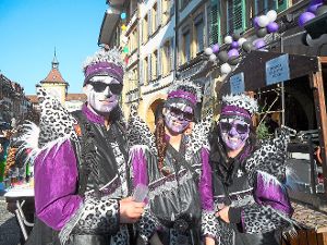 Mitreißende  Klänge und  prächtige Kostüme präsentieren nicht nur  die Loubeschränzer. Foto:  Stadt Murten Foto: Schwarzwälder-Bote
