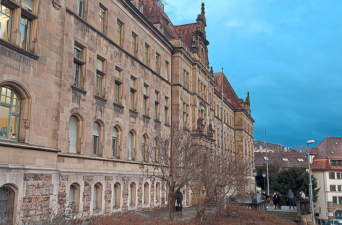Am Tübinger Landgericht ging der Prozess gegen den Würger von Hirsau zu Ende. Foto: Sebastian Bernklau