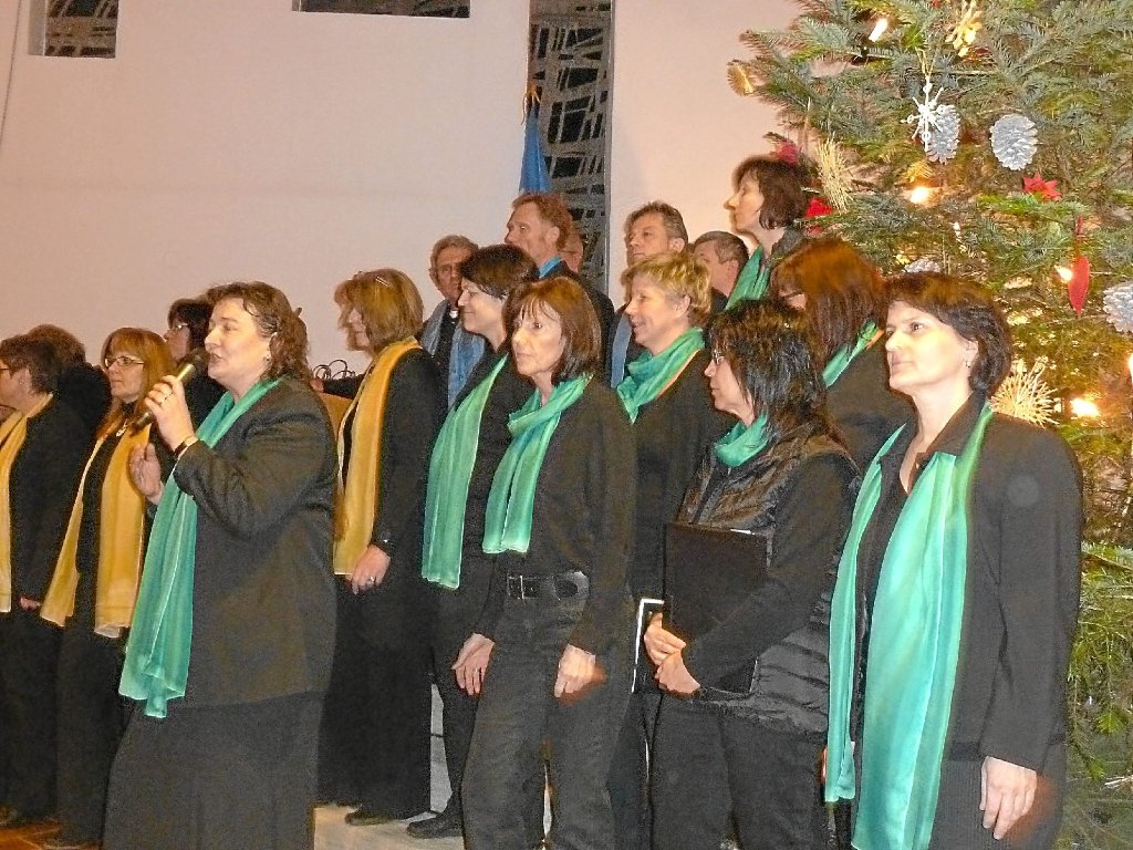 Der Chor In Spirit hat in der Versöhnungskirche ein beeindruckendes Konzert gegeben.  Foto: Eule Foto: Schwarzwälder-Bote