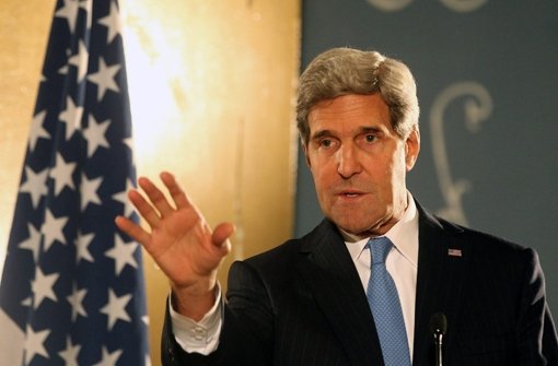 US-Außenminister John Kerry reist am Freitag überraschend zu den Atomgesprächen mit dem Iran nach Genf und will dort den iranischen Außenminister Mohammed Dschawad Sarif treffen. Foto: dpa