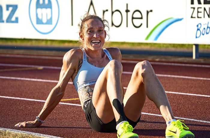 Läuferin aus Gechingen: Von wegen Ommmma: Katharina Jaiser pfeilschnell bei der DM