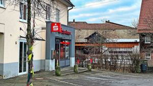 Sparkasse in Hechingen-Stetten: Bankautomat muss dauerhaft erhalten bleiben