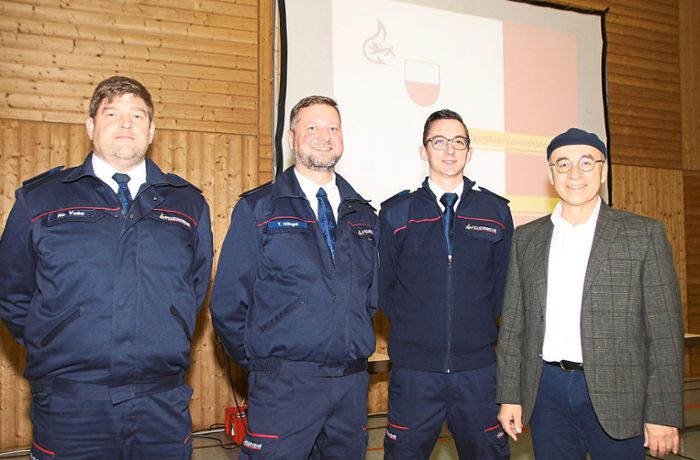 Feuerwehr Haigerloch: Patrick Kornwachs  zum Gesamtwehrkommandanten gewählt