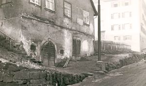 Der vermutete Thöshof in der Lauterbacher Straße Foto: Stadtarchiv Foto: Schwarzwälder Bote