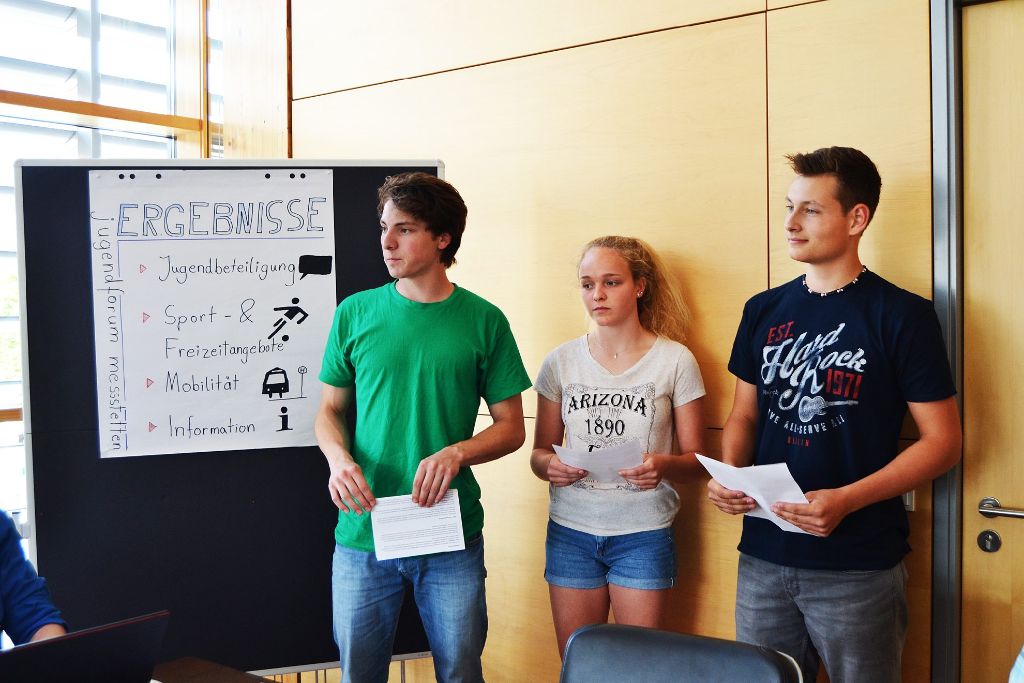 Im Juli haben die Jugendlichen die Ergebnisse des Jugendforums im Gemeinderat vorgestellt. Archivfoto: Holbein Foto: Schwarzwälder-Bote