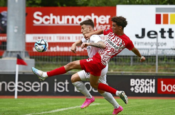 Freiburg-Talent Noah Darvich: Erst noch Torschütze in Balingen, bald wohl beim FC Barcelona
