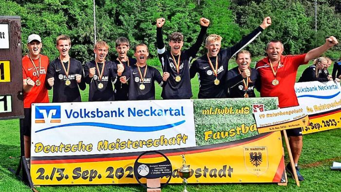Zum dritten Mal in Folge deutscher U18-Meister