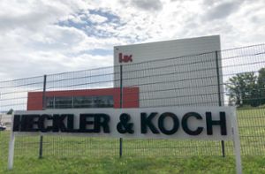 Der Umsatz von Heckler & Koch  stieg auf 275 Millionen Euro. Foto: dpa/Wolf von Dewitz