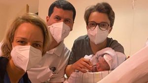 Jubiläumsgeburt kurz vor Weihnachten: Sofia Ingeburg ist 1000 Baby