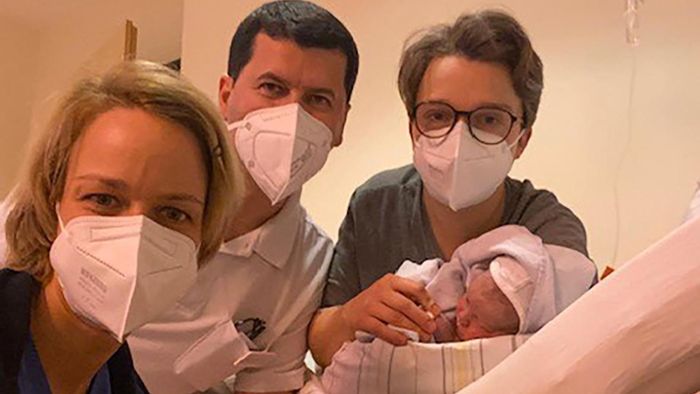 Jubiläumsgeburt kurz vor Weihnachten: Sofia Ingeburg ist 1000 Baby