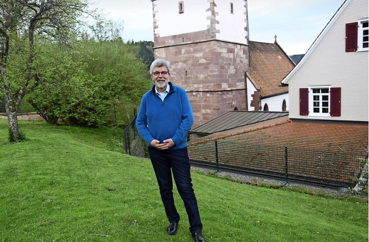 Nach sieben Jahren im Pfarrdienst in Glatten geht Pfarrer Reinhard Sayer nun in den wohlverdienten Ruhestand. Foto: Schwarz
