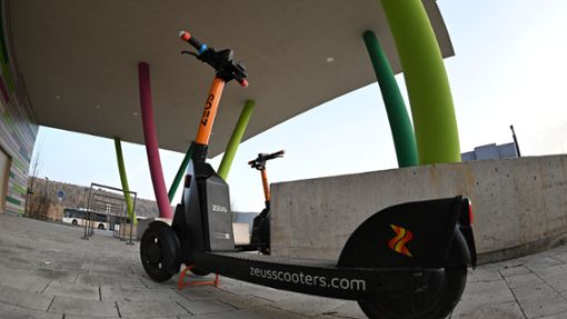 Grünes Licht für die Firma Zeus. Sie darf ihre Leih-E-Scooter künftig auch in Rottweil anbieten. Foto: Nädele