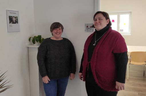 Haben das Autismuszentrum in Freudenstadt im Oktober eröffnet: Diana Möbius (links) und Monique Zink. Foto: Ortmann