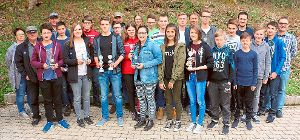 Nach ihren guten Resultaten hatten die Jugendlichen aus dem Schützenkreis Rottweil allen Grund zur Freude. Foto: Kolberg Foto: Schwarzwälder-Bote