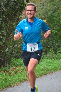 Erstmals Tagessieger beim zwölften Fürstenberg-Sprint des LT Pfohren wurde der 25-jährige Richard Schlautek.Foto: Junkel Foto: Schwarzwälder Bote