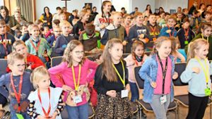 Bereits am ersten Tag der Kinderbibelwoche wurden im Büttner-Haus 105 Jungen und Mädchen gezählt. Foto: Manfred Köncke
