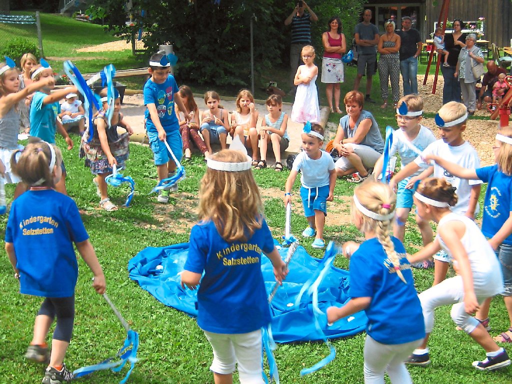 Waldachtal: Sommerfest im Kindergarten Sonnenstern rund um den neuen