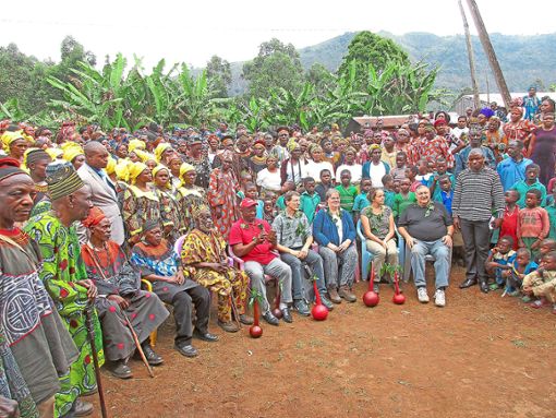 Eine Delegation aus Horb bei einem Besuch in Belo in Kamerun. In dem Land könnte der Landkreis womöglich eine Schule errichten. Foto: Archiv Foto: Schwarzwälder Bote