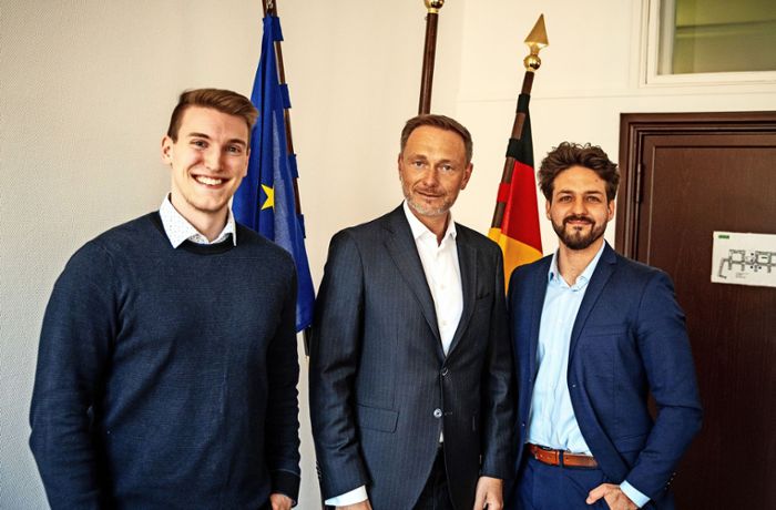 Austausch mit dem Finanzminister: Was zwei Lahrer Banker bei einem Treffen mit Christian Lindner erlebt haben