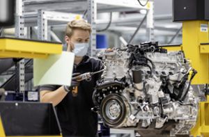 Heute werden in Untertürkheim Verbrennungsmotoren produziert. Foto: Daimler AG/Mercedes-Benz AG