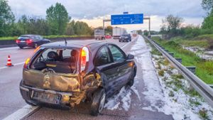 Mehrere Unfälle mit Verletzten auf der A5 bei Appenweier