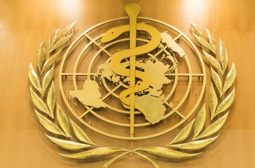 Logo der Weltgesundheitsorganisation (WHO) Foto: dpa/Peter Klaunzer