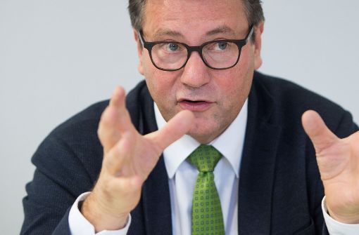 Agrarminister Peter Hauk (CDU) hat im grünen Umweltministerium für einige Aufregung gesorgt. Foto: dpa