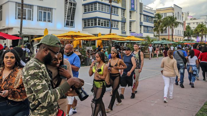 Miami Beach ruft Notstand wegen Massenansturm aus