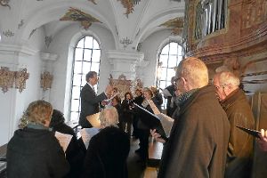 In der Rottweiler Predigerkirche gab es Musik zur Todesstunde Jesu. Foto: Hageloch Foto: Schwarzwälder-Bote