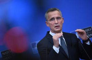 Nato-Generalsekretär Jens Stoltenberg gibt seinen Rücktritt bekannt. Der 62-Jährige wird neuer Chef der norwegischen Zentralbank Foto: AFP/JOHN THYS