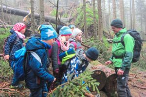 Gemeinsam mit den Rangern erkundeten die Kinder den Nationalpark.  Foto: Wilhelm-Münster-Schule Foto: Schwarzwälder Bote