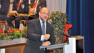 Martin Schulz hält flammende Rede