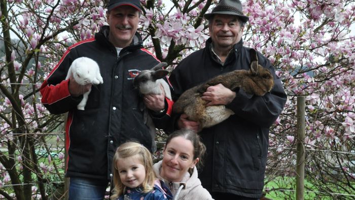 Hausacher Familie züchtet seit drei Generationen Kaninchen