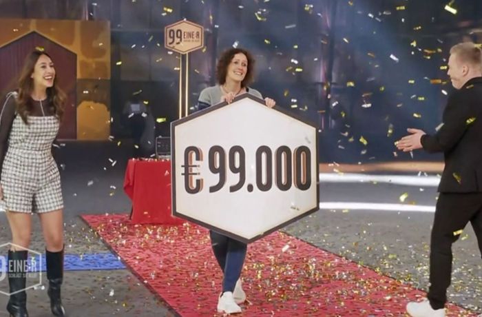 99 – Einer schlägt sie alle!: Frau aus Kreis Rottweil gewinnt 99.000 Euro in TV-Show