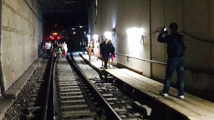 S1 in Tunnel vor Hauptbahnhof evakuiert