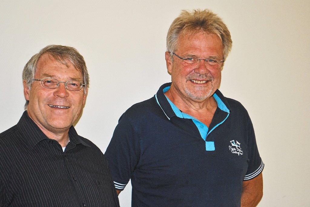 Karlheinz Heiss (links) und Volker Kracht  sind die treibenden Kräfte hinter der Neugründung der Hoffmeister-Gesellschaft. Foto: Baum Foto: Schwarzwälder-Bote