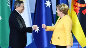 Mario Draghi ruft zu Kooperation auf
