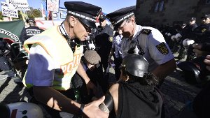 Polizei muss Demonstration sichern
