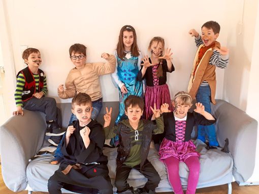 Beim Verkleiden bewiesen die Kinder Fantasie. Foto: Jugendhaus Foto: Schwarzwälder Bote