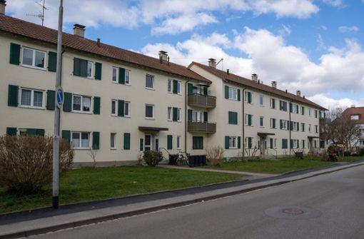 Häuser der Wölblinstrasse gehören zu jenen Gebäuden, die zur Unterbringung von Geflüchteten genutzt werden sollen. (Archivbild) Foto: IMAGO/Eibner/IMAGO/Eibner-Pressefoto/Thomas Hess