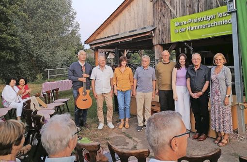 Die Mundart-Experten an der Hammerschmiede Foto: Schwarzwaldverein
