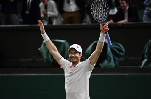 Andy Murray darf aufatmen (Archivbild). Foto: AFP/BEN STANSALL
