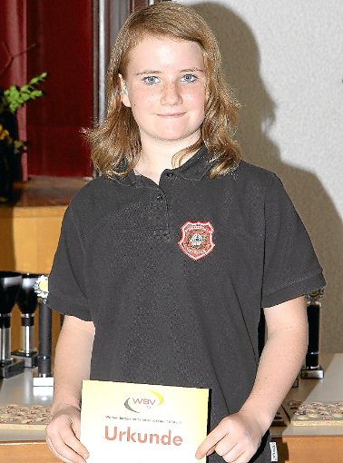 Melanie Stabel vom SSV Bad Herrenalb holte sich mit dem Klasseresultat von 194 Ringen die Landesmeisterschaft. Foto: Kraushaar Foto: Schwarzwälder-Bote