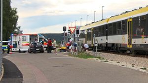 21-Jähriger von Zug erfasst und schwer verletzt