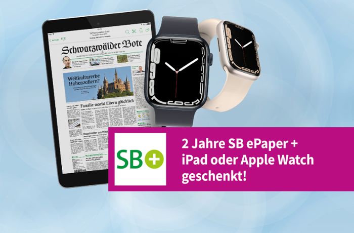 Starker Inhalt trifft smarte Technik:: SB ePaper mit iPad oder Apple Watch gratis