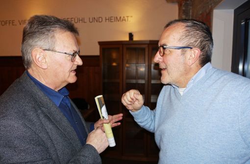 Uli Metzger (links) von den Freien Wählern ärgert die Kandidatur von Michael Gonser außerhalb der Bewerbungsfrist. Foto: Martin Kistner
